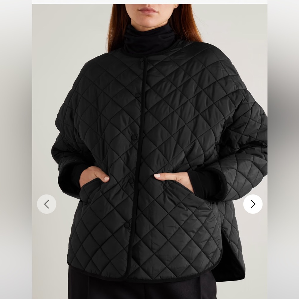 Toteme Quilted recycled shell jacket
